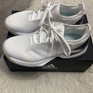Adidas tennis shoes Adizero Ubersonic size 8 womens
